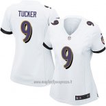 Maglia NFL Game Donna Baltimore Ravens Tucker Bianco