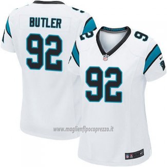 Maglia NFL Game Donna Carolina Panthers Butler Bianco