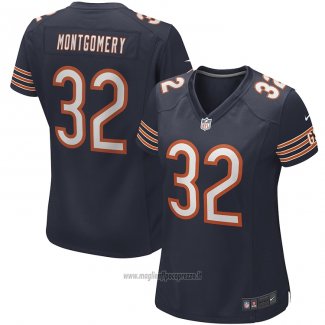Maglia NFL Game Donna Chicago Bears David Montgomery Blu