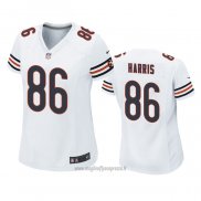 Maglia NFL Game Donna Chicago Bears Demetrius Harris Bianco