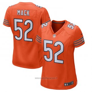 Maglia NFL Game Donna Chicago Bears Khalil Mack Arancione
