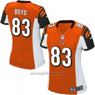 Maglia NFL Game Donna Cincinnati Bengals Boyd Arancione