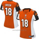 Maglia NFL Game Donna Cincinnati Bengals Green Arancione