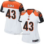 Maglia NFL Game Donna Cincinnati Bengals Iloka Bianco