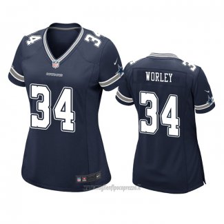 Maglia NFL Game Donna Dallas Cowboys Daryl Worley Blu