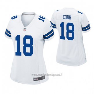Maglia NFL Game Donna Dallas Cowboys Randall Cobb Bianco