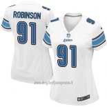 Maglia NFL Game Donna Detroit Lions Robinson Bianco