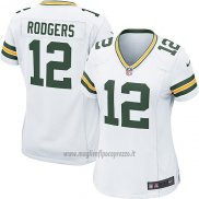 Maglia NFL Game Donna Green Bay Packers Rodgers Bianco2