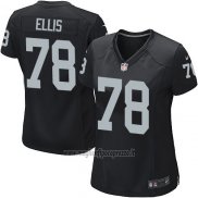 Maglia NFL Game Donna Las Vegas Raiders Ellis Nero