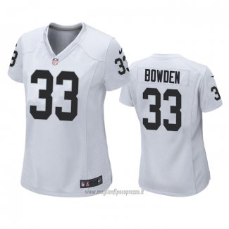 Maglia NFL Game Donna Las Vegas Raiders Lynn Bowden Bianco