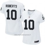 Maglia NFL Game Donna Las Vegas Raiders Roberts Bianco
