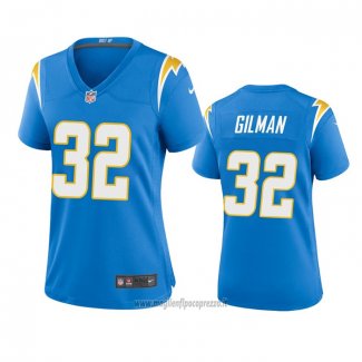 Maglia NFL Game Donna Los Angeles Chargers Alohi Gilman Blu