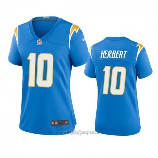 Maglia NFL Game Donna Los Angeles Chargers Justin Herbert Blu