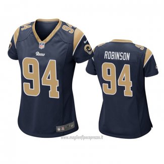 Maglia NFL Game Donna Los Angeles Rams A'shawn Robinson Blu