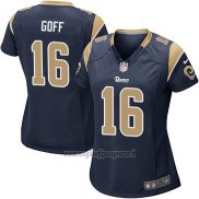 Maglia NFL Game Donna Los Angeles Rams Goff Nero
