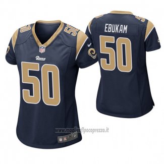 Maglia NFL Game Donna Los Angeles Rams Samson Ebukam Blu