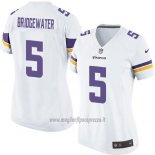 Maglia NFL Game Donna Minnesota Vikings Briogewater Bianco