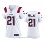 Maglia NFL Game Donna New England Patriots Adrian Phillips Bianco