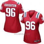 Maglia NFL Game Donna New England Patriots Knighton Rosso
