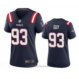 Maglia NFL Game Donna New England Patriots Lawrence Guy 2020 Blu