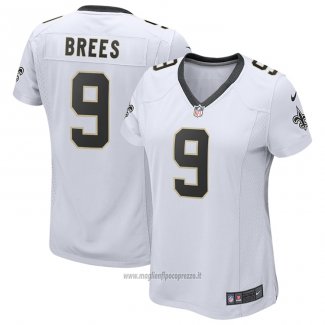 Maglia NFL Game Donna New Orleans Saints Drew Brees Bianco