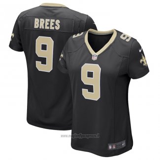 Maglia NFL Game Donna New Orleans Saints Drew Brees Nero