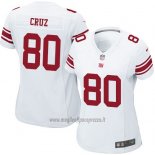 Maglia NFL Game Donna New York Giants Cruz Bianco