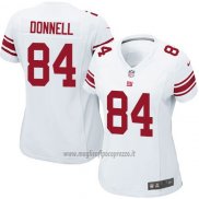 Maglia NFL Game Donna New York Giants Donnell Bianco