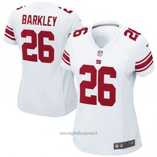 Maglia NFL Game Donna New York Giants Saquon Barkley Bianco