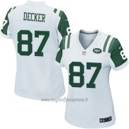 Maglia NFL Game Donna New York Jets Decker Bianco