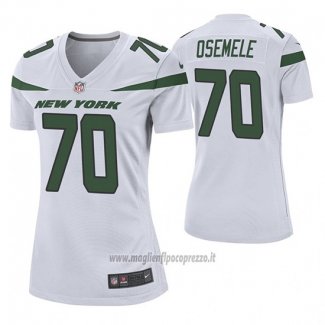 Maglia NFL Game Donna New York Jets Kelechi Osemele Bianco