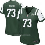 Maglia NFL Game Donna New York Jets Klecko Verde