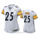 Maglia NFL Game Donna Pittsburgh Steelers Antoine Brooks Bianco