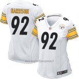 Maglia NFL Game Donna Pittsburgh Steelers Harrison Bianco