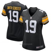 Maglia NFL Game Donna Pittsburgh Steelers Juju Smith-schuster Alternato Nero