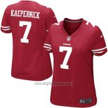 Maglia NFL Game Donna San Francisco 49ers Kaepernick Rosso