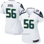 Maglia NFL Game Donna Seattle Seahawks Avril Bianco