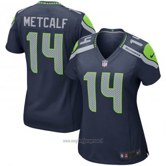 Maglia NFL Game Donna Seattle Seahawks Dk Metcalf Blu