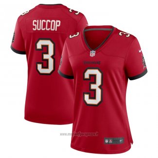 Maglia NFL Game Donna Tampa Bay Buccaneers Ryan Succop Rosso