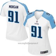 Maglia NFL Game Donna Tennessee Titans Morgan Bianco