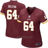 Maglia NFL Game Donna Washington Commanders Golston Rosso