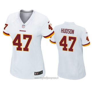Maglia NFL Game Donna Washington Commanders Khaleke Hudson Bianco