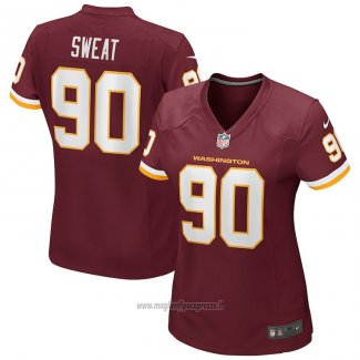 Maglia NFL Game Donna Washington Commanders Montez Sweat Rosso