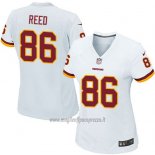 Maglia NFL Game Donna Washington Commanders Reed Bianco
