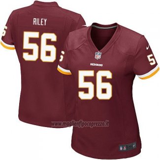 Maglia NFL Game Donna Washington Commanders Riley Rosso