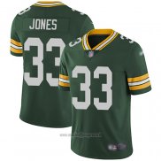 Maglia NFL Game Green Bay Packers 33 Aaron Jones Verde