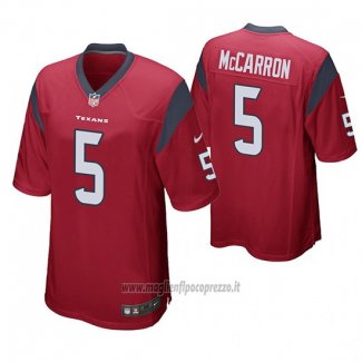 Maglia NFL Game Houston Texans Aj Mccarron Rosso