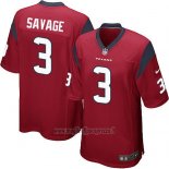 Maglia NFL Game Houston Texans Savage Rosso