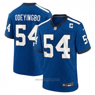 Maglia NFL Game Indianapolis Colts Dayo Odeyingbo Indiana Nights Alternato Blu