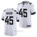 Maglia NFL Game Jacksonville Jaguars 45 K'lavon Chaisson Vapor 2020 Bianco